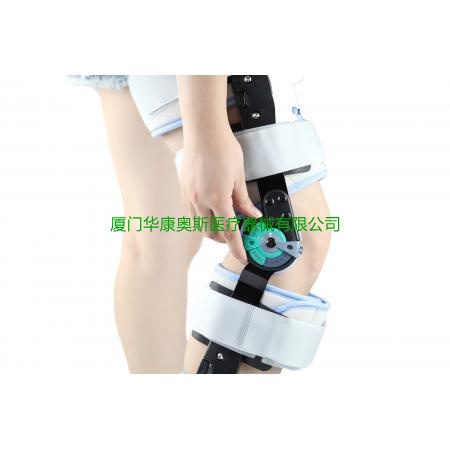 儿童卡盘可调伸缩护膝 Telescope post-op knee brace